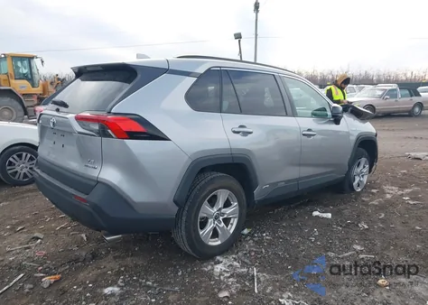 2021 Toyota Rav4 Hybrid Le from USA, damaged, VIN 4T3LWRFV1MU019869